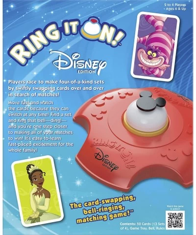 Disney Ring It On! -- The Card-swapping Bell-Ringing Matching Game! -- Ages 6+ -- 2-4 Players $38.00 Card Games