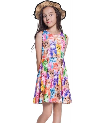 Girls&Doll Matching Dresses Sleeveless Unicorn Clothes Outfits Fits 18" Dolls $46.68 Doll Accessories