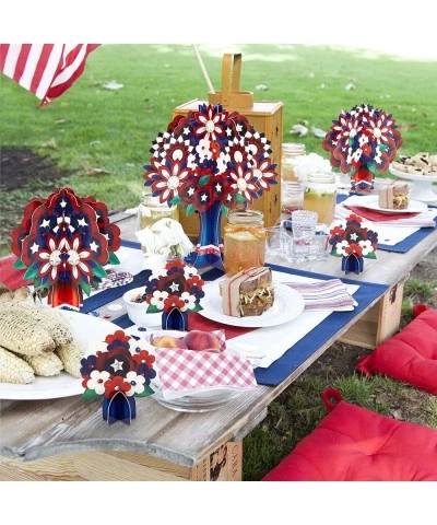 Red Blue White Party Centerpiece 4th July Independence Day Table Decorations Patriotic Party Decorations Baby Shower Birthday...