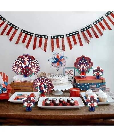 Red Blue White Party Centerpiece 4th July Independence Day Table Decorations Patriotic Party Decorations Baby Shower Birthday...