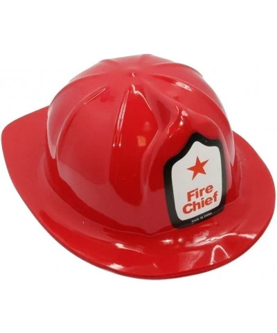 Child Size Fireman Firefighter Fire Chief Hats (12 Pack) Plastic Kids Helmets (1 Pack of 12) Red $26.18 Kids' Dress-Up Access...