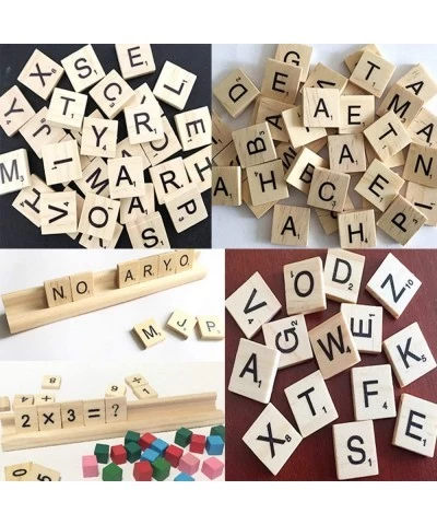 300PCS Wooden Scrabble Tiles Scrabble Letters for Crafts Making Alphabet Coasters and Scrabble Crossword Game. $15.16 Domino ...