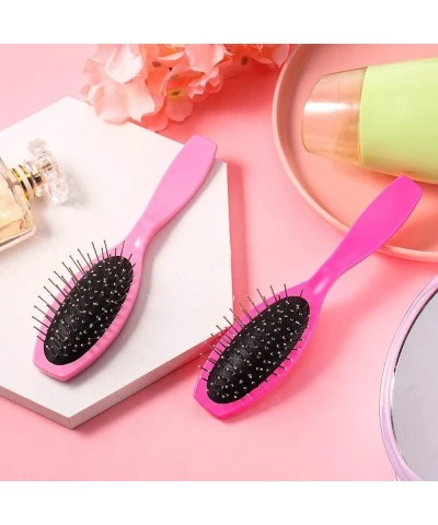 2 Pieces Doll Hair Brush Doll Wig Hair Brush Pink Wig Hair Brush Doll Accessories Hair Brush for 18 Inch Dolls and Other Doll...