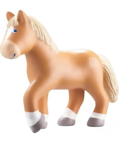 Little Friends Horse Leopold - 4.5" Brown Haflinger Steed Chunky Plastic Toy Farm Animal Figure $22.69 Kids' Play Animal Figures