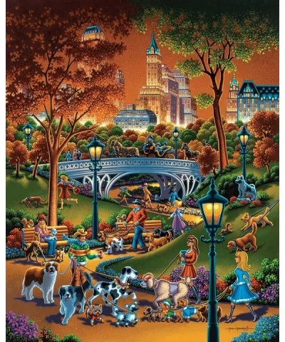 Dowdle Jigsaw Puzzle - Dog Walkers - 500 Piece $41.54 Jigsaw Puzzles