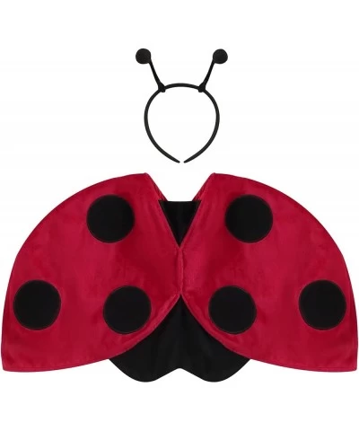 Baby Ladybug Costume Toddler Girl Halloween Costumes Red Wings Outfit Cape Cloak Bug Dressup Cosplay Clothes $28.29 Kids' Cos...