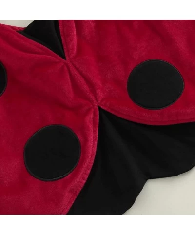 Baby Ladybug Costume Toddler Girl Halloween Costumes Red Wings Outfit Cape Cloak Bug Dressup Cosplay Clothes $28.29 Kids' Cos...