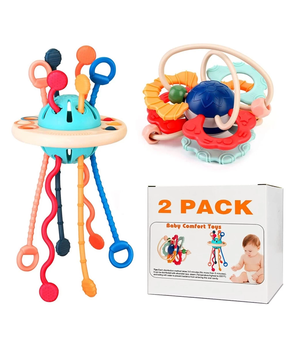 Baby Pull String Activity Toys for Toddlers Montessori Early Educational Sensory Teething Toys for Babies Fine Motor Skills S...