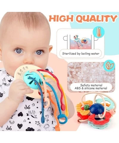 Baby Pull String Activity Toys for Toddlers Montessori Early Educational Sensory Teething Toys for Babies Fine Motor Skills S...