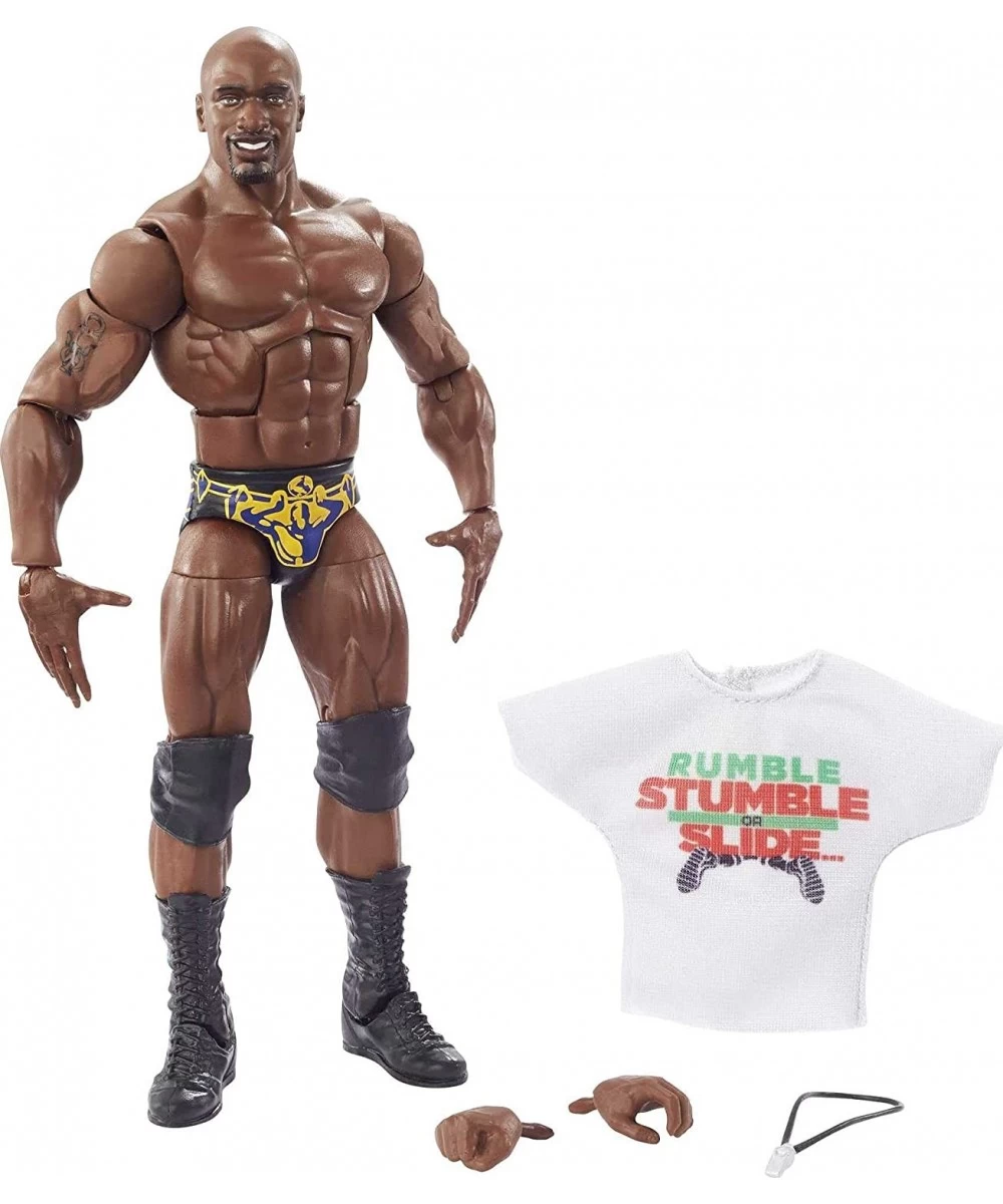 WWE Titus O’Neil Royal Rumble Elite Collection Action Figure with Authentic Gear & Accessories 6-in Posable Collectible Gift ...