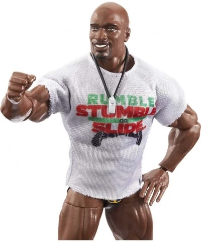 WWE Titus O’Neil Royal Rumble Elite Collection Action Figure with Authentic Gear & Accessories 6-in Posable Collectible Gift ...