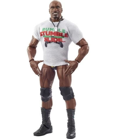 WWE Titus O’Neil Royal Rumble Elite Collection Action Figure with Authentic Gear & Accessories 6-in Posable Collectible Gift ...