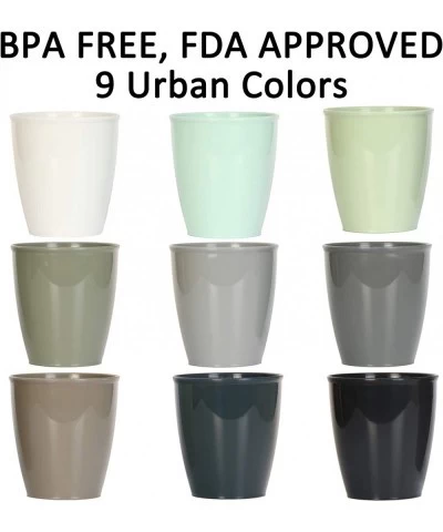 8 Ounce Kids Cups 9 Pack Kids Plastic Cups 8 Ounce Kids Drinking Cups Toddler Cups Cups for Kids Toddlers Unbreakable Toddler...