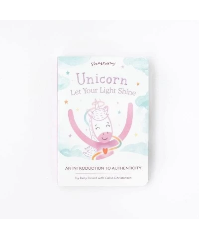 Unicorn Let Your Light Shine Board Book & Seafoam Hedgehog Mini | Supports Authenticity & Social Emotional Intelligence for A...