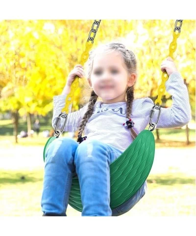 Swing Seats Heavy Duty with 66'' Chain Plastic Coated and Carabiners for Easy Install Playground Swing Set Accessories Replac...