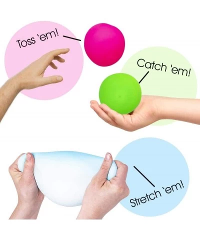 Stretchy Stress Gummi Ball Stress Relief Fidget Sensory Toy for Autistic Children Anxiety and ADHD Spongy Squeeze Toy Party F...