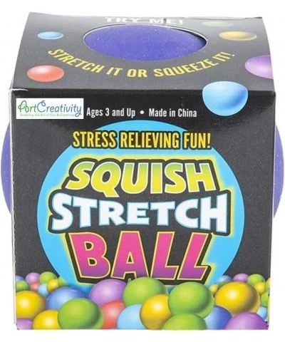 Stretchy Stress Gummi Ball Stress Relief Fidget Sensory Toy for Autistic Children Anxiety and ADHD Spongy Squeeze Toy Party F...