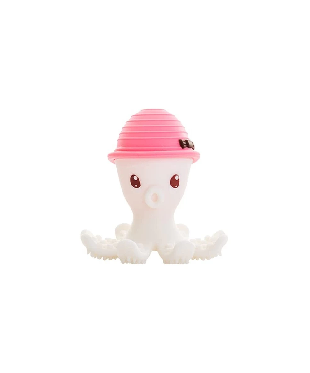 Ollie Octopus Silicone Baby Teething Toy for 3M+ Babies Gum Massager with 8 Feet with Different Textures for Teehing Pain Rel...