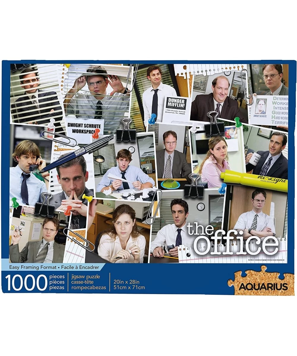 The Office Cast Collage Puzzle (1000 Piece Jigsaw Puzzle) - Glare Free - Precision Fit - Officially Licensed The Office Merch...