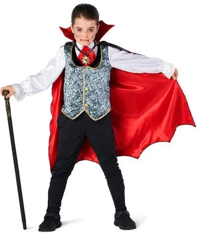 Costumes Kids Vampire Costume Boys Vampire Cape Dracula Outfit Toddler Scary Halloween Costume For Boys $42.63 Kids' Costumes