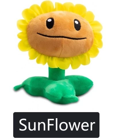 1 PC Plants Plush Toy PVZ Stuffed Figure Doll Sunflower Plush New for Children Great Gifts for Kids and Fans $17.69 Plush Fig...