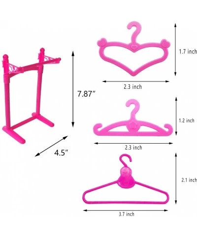 55PCS Doll Hangers for Doll Clothes Doll Accessories for 12 inch Dolls 1 Display Rack for Show Doll Clothes $21.64 Doll Acces...