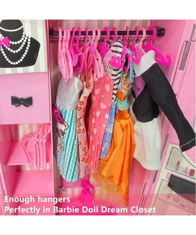 55PCS Doll Hangers for Doll Clothes Doll Accessories for 12 inch Dolls 1 Display Rack for Show Doll Clothes $21.64 Doll Acces...