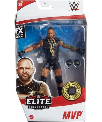 WWE MVP Elite Collection Series 90 Action Figure 6 in Posable Collectible Gift Fans Ages 8 Years Old and Up $41.09 Action Fig...