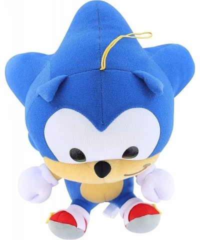 Sonic The Hedgehog -SD Sonic Sitting Plush 7" Multi-Colored $32.66 Plush Figure Toys