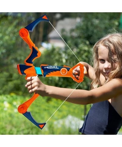 Impact Foam Bow and Arrow Set Toy New Upgraded Super Archery Set Shoots Over 120 Feet 1 Bow 10 Arrows with 20 Bullets Play In...