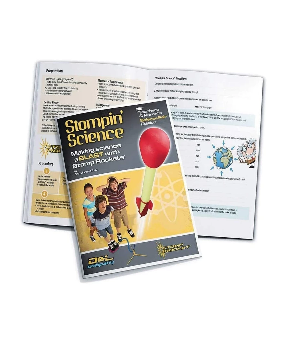 The Original Stompin' Science Book - Use with Toy Rocket Launcher Kits $18.89 Educational Science Kits