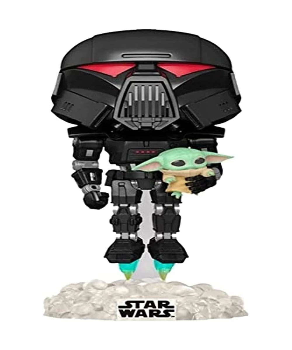 A valid licensee of Funko Star Wars: The Mandalorian Dark Trooper with Grogu Glow-in-The-Dark Vinyl Figure Exclusive $15.32 A...