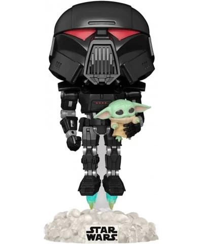 A valid licensee of Funko Star Wars: The Mandalorian Dark Trooper with Grogu Glow-in-The-Dark Vinyl Figure Exclusive $15.32 A...