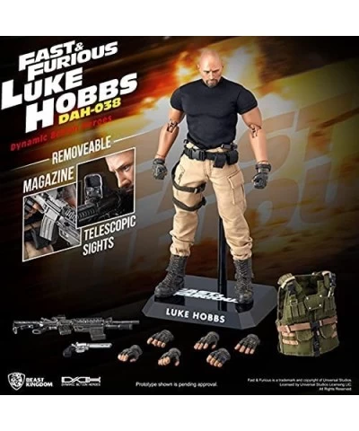 The Fast and The Furious: Luke Hobbs DAH-038 Dynamic 8ction Action Figure Multicolor $89.27 Action Figures