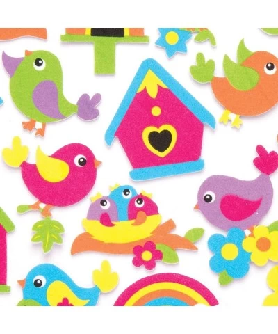 AW306 Bird Foam Stickers - Pack of 120 Self Adhesives Perfect for Children to Decorate Collages and Crafts Ideal for Schools ...