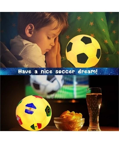 Paint Your Own Lamp Kit 3D DIY Soccer Night Light DIY Painting Soccer Lamp Art & Crafts Sets for Kids Soccer Birthday Party F...