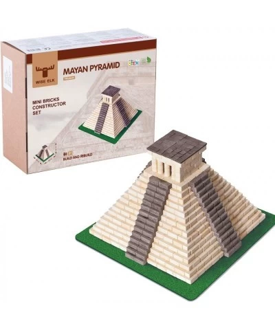 Toy Mayan Pyramid Construction Set Real Plaster Bricks Gypsum Reusable Educational Gift Building Kit 750 Piece $88.59 Toy Bui...