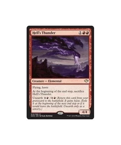 Hell39 s Thunder - Duel Decks: Speed vs Cunning $10.24 Card Games