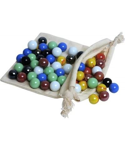 Classic Wooden Chinese Checkers Set with Glass Marbles - 11.5 in $52.38 Dice & Marble Games