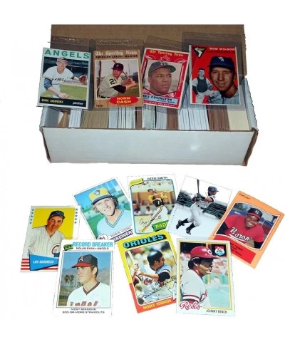 $75+ Baseball Card Collection- 500 Cards Incl. 1950s-60s-70s-80s Topps/Fleer/Bowman/Upper Deck/Donruss $74.65 Trading Cards &...