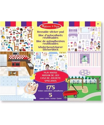 Melissa & Doug Reusable Stickers - Play House! | Activity Pad | Sticker Book | 3+ | Gift for Boy or Girl $20.21 Kids' Stickers