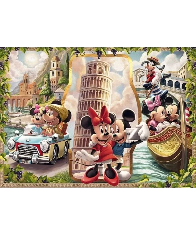 Disney Mickey Mouse: Vacation Mickey and Minnie 1000 Piece Jigsaw Puzzle for Adults - Every Piece is Unique Softclick Technol...