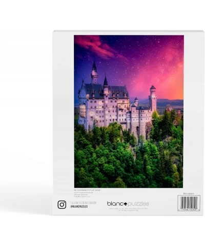 Blanc - Neuschwanstein at Dusk - 500 Piece Jigsaw Puzzle $19.10 Jigsaw Puzzles