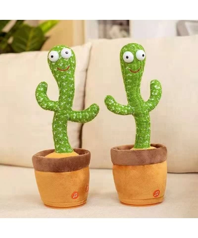 Electric Dancing Singing Cactus Toy for Babies Mimicking Talking Cactus Toys Wiggly Repeating Cactus Plush Toy (120 Songs) $2...