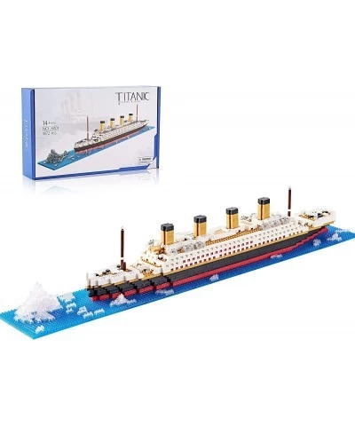 Big Size Titanic Collection Model Kit Gift for Kids and Adults Micro Block Set with Color Package $49.35 Toy Building Sets