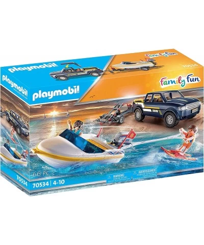 Pick-Up with Speedboat $56.44 Play Figure Playsets