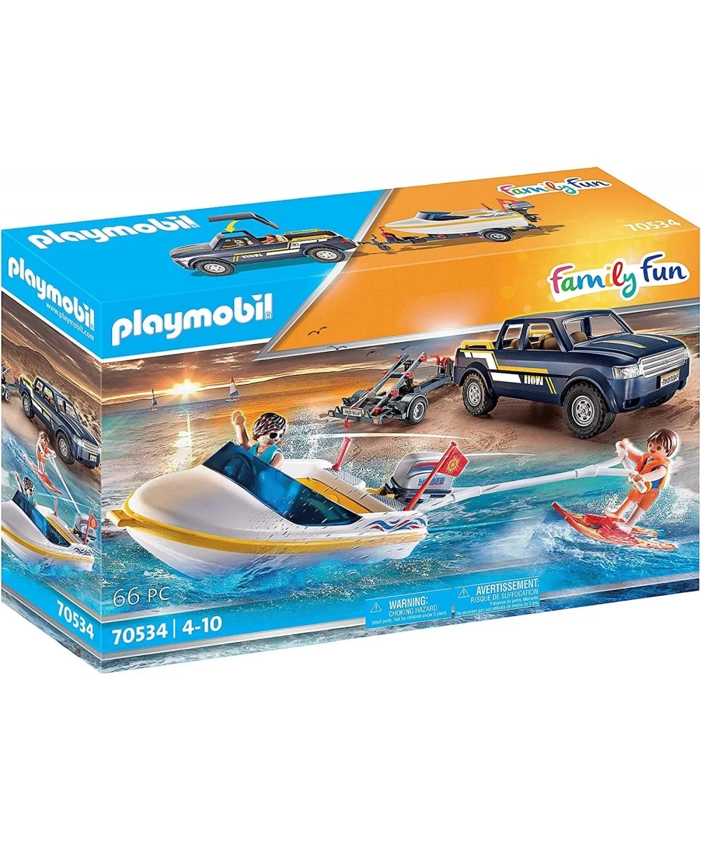 Pick-Up with Speedboat $56.44 Play Figure Playsets