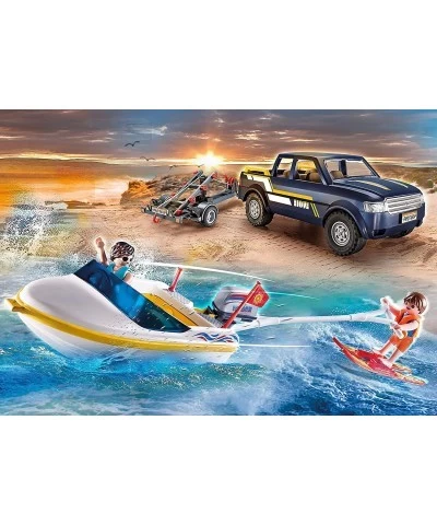 Pick-Up with Speedboat $56.44 Play Figure Playsets