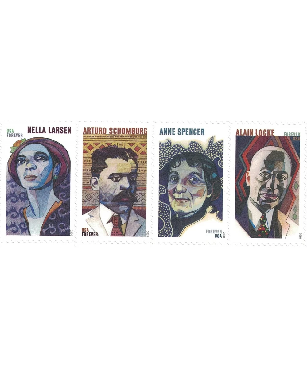 Voices of The Harlem Renaissance Forever Stamps - Sheet of 20 Postage Stamps $39.67 Collectible Postage Stamps