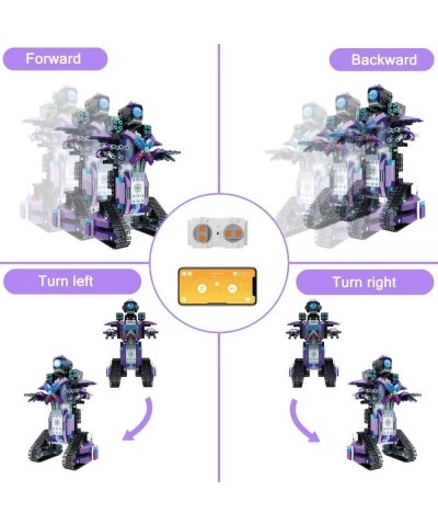 STEM Building Block Toy RC Robot for Kids  aukfa App Controlled & Remote Control Robotic Toy for Boys and Girls  Engineering ...